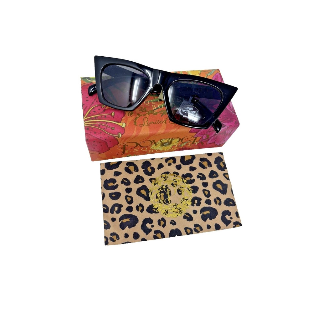 NEW Boxed Powder Exquisitely Bold Sunglasses  Limited edition Cat Eye